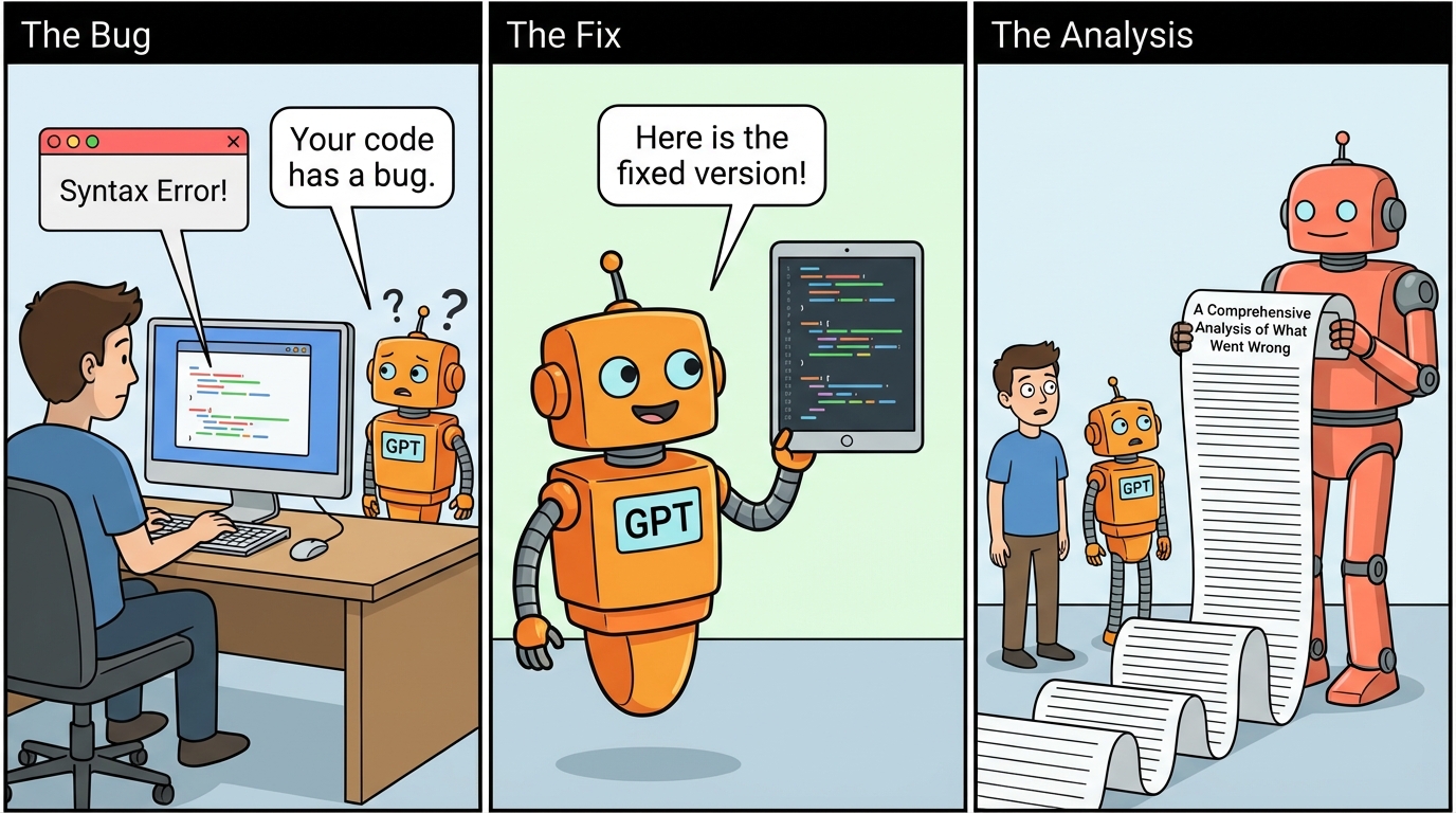 GPT vs Claude - A Web Comic